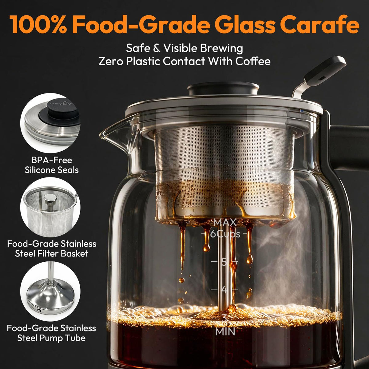 Electric Percolator Coffee Pot C915