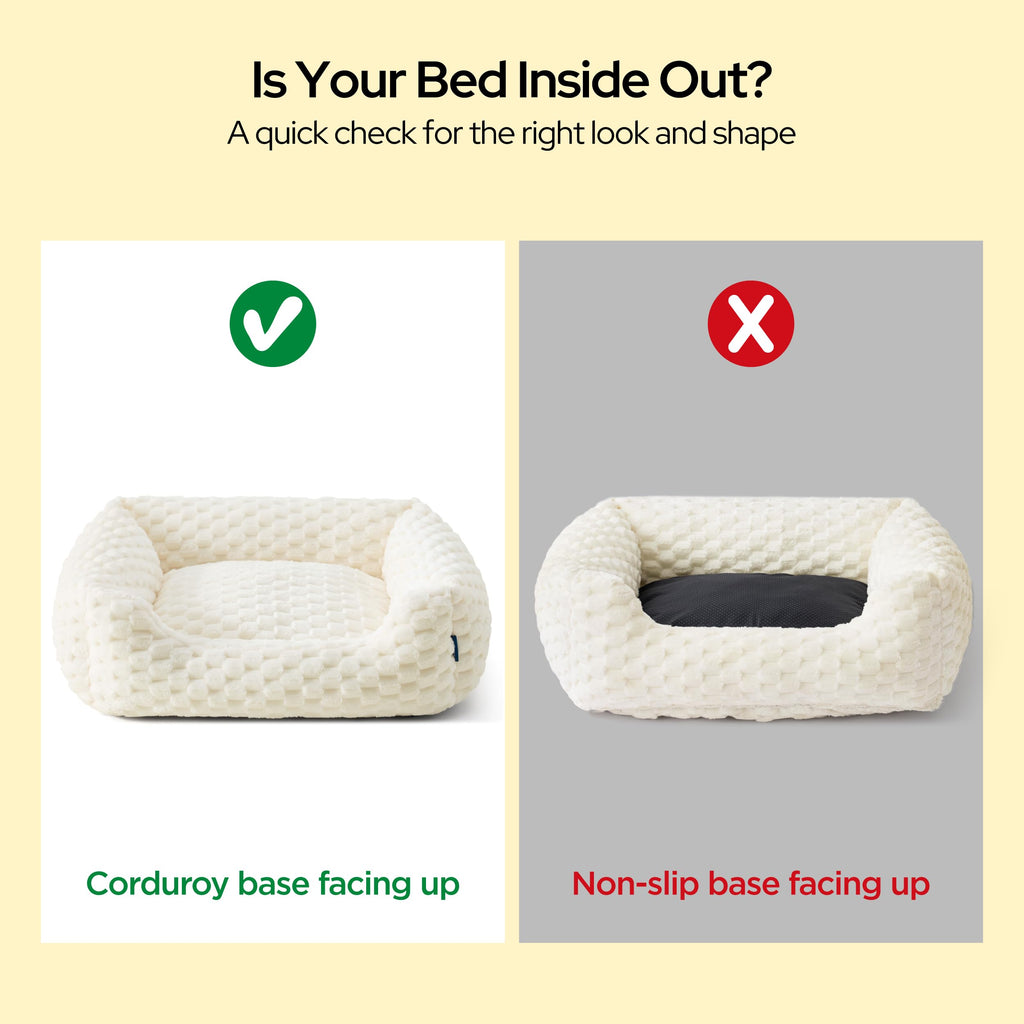 Washable Fluffy Dog Bed G85335