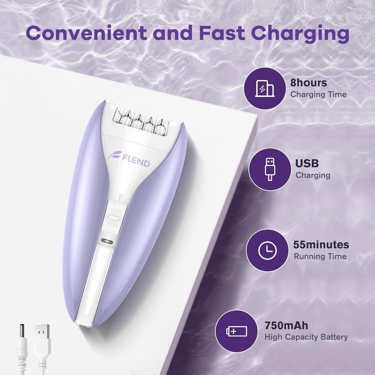 2-Speed Facial & Body Hair Remover U230212