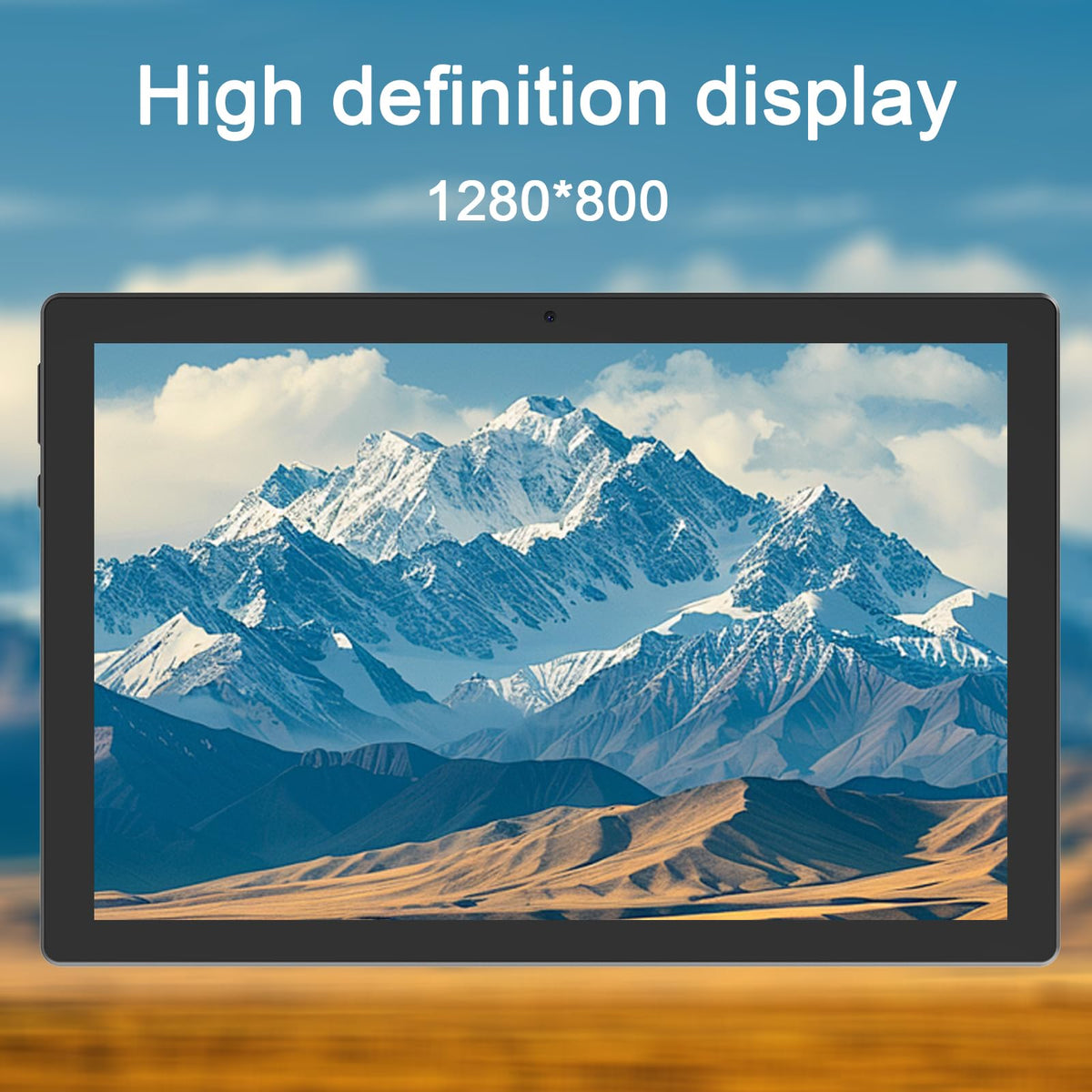 Android 15 Tablet 10 Inch 12GB RAM 64GB ROM 2 in 1 with Keyboard Case Mouse Stylus L867