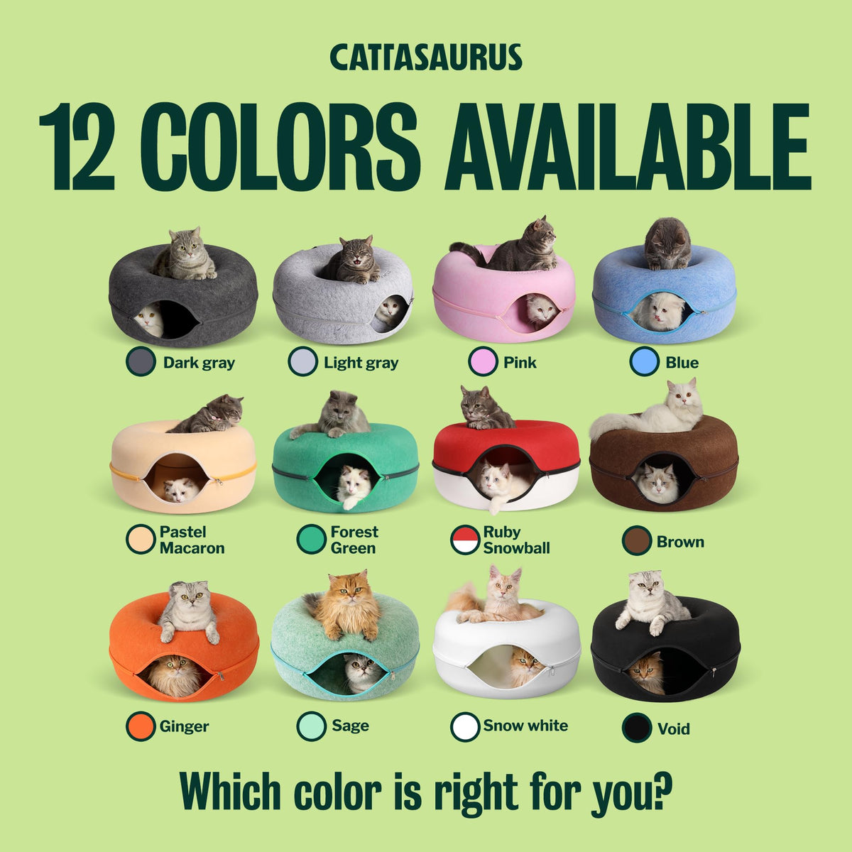 Large Dark Gray Cat Cave Bed B553