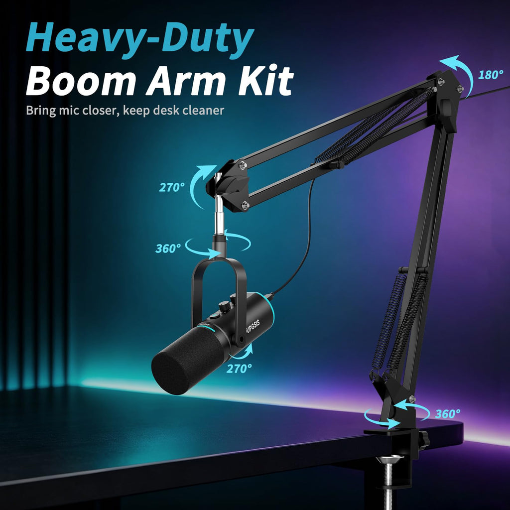 XLR/USB Dynamic Podcast Microphone H37911