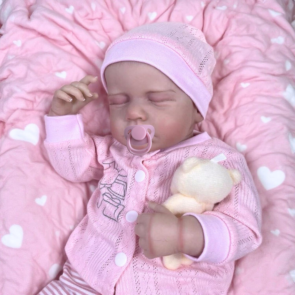 20 inch Soft Vinyl and Cloth Body Reborn Baby Dolls P947