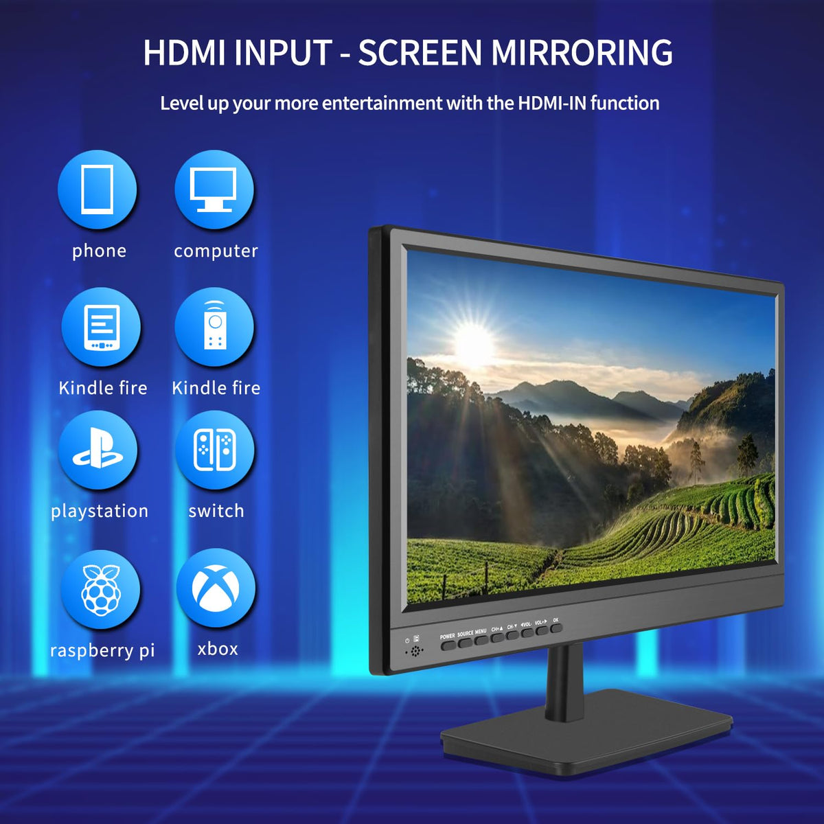 17 inch HD LED TV with Antenna H18983