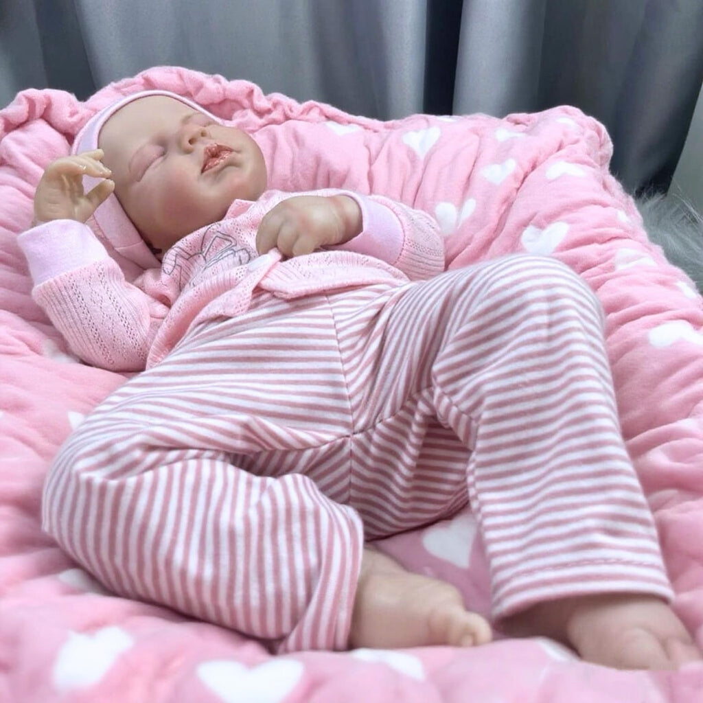 20 inch Soft Vinyl and Cloth Body Reborn Baby Dolls P947