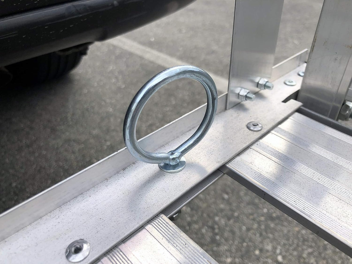 Aluminum Hitch Mount Wheelchair Carrier with 47" Ramp Q229