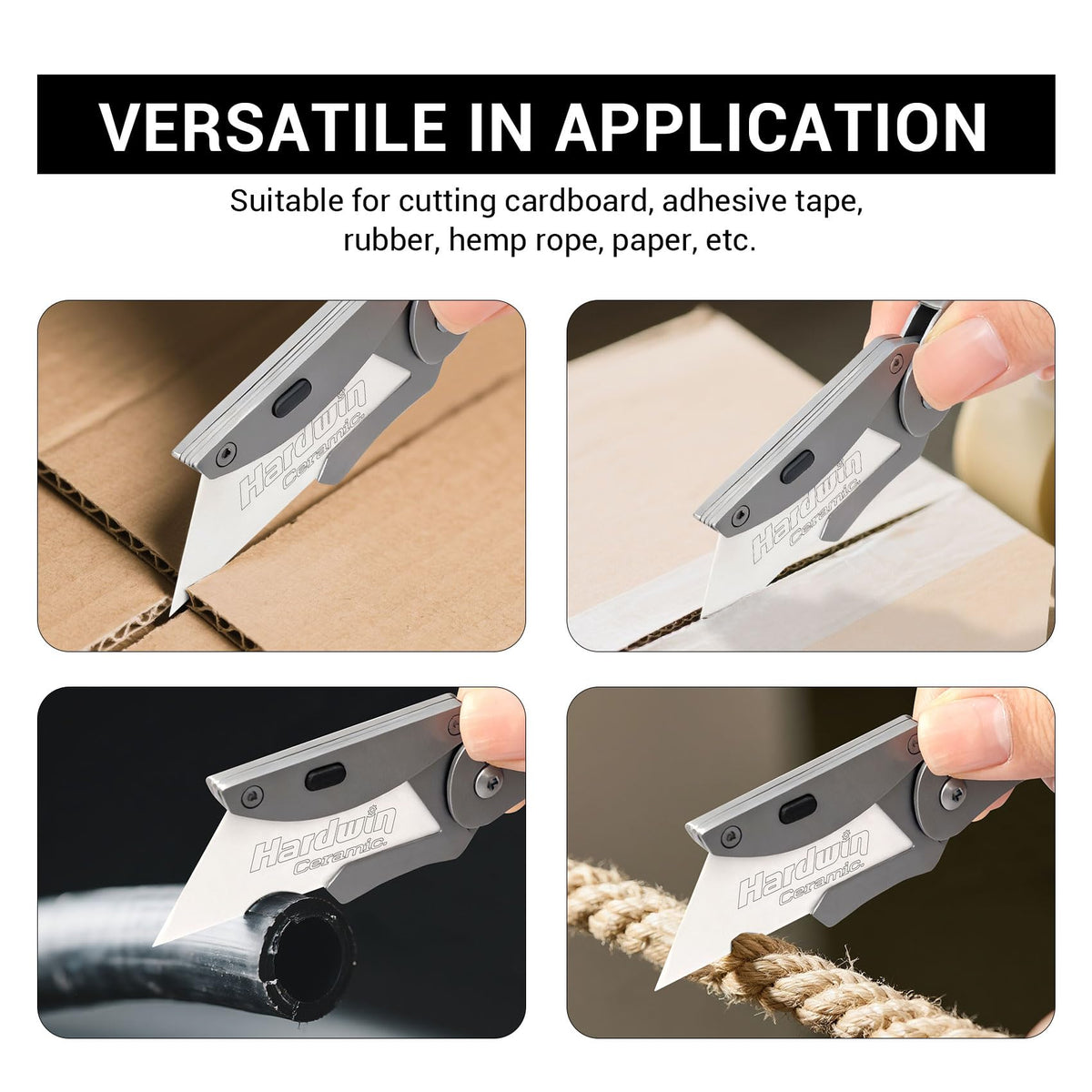 5-Pack Zirconia Ceramic Utility Knife Blades E811