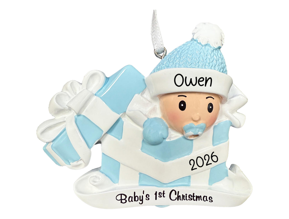 Baby's First Christmas Ornament 2026 R9191