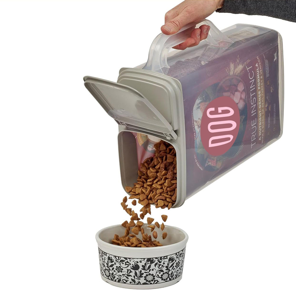 8 Quart Pet Food Storage Container with Scoop J88443