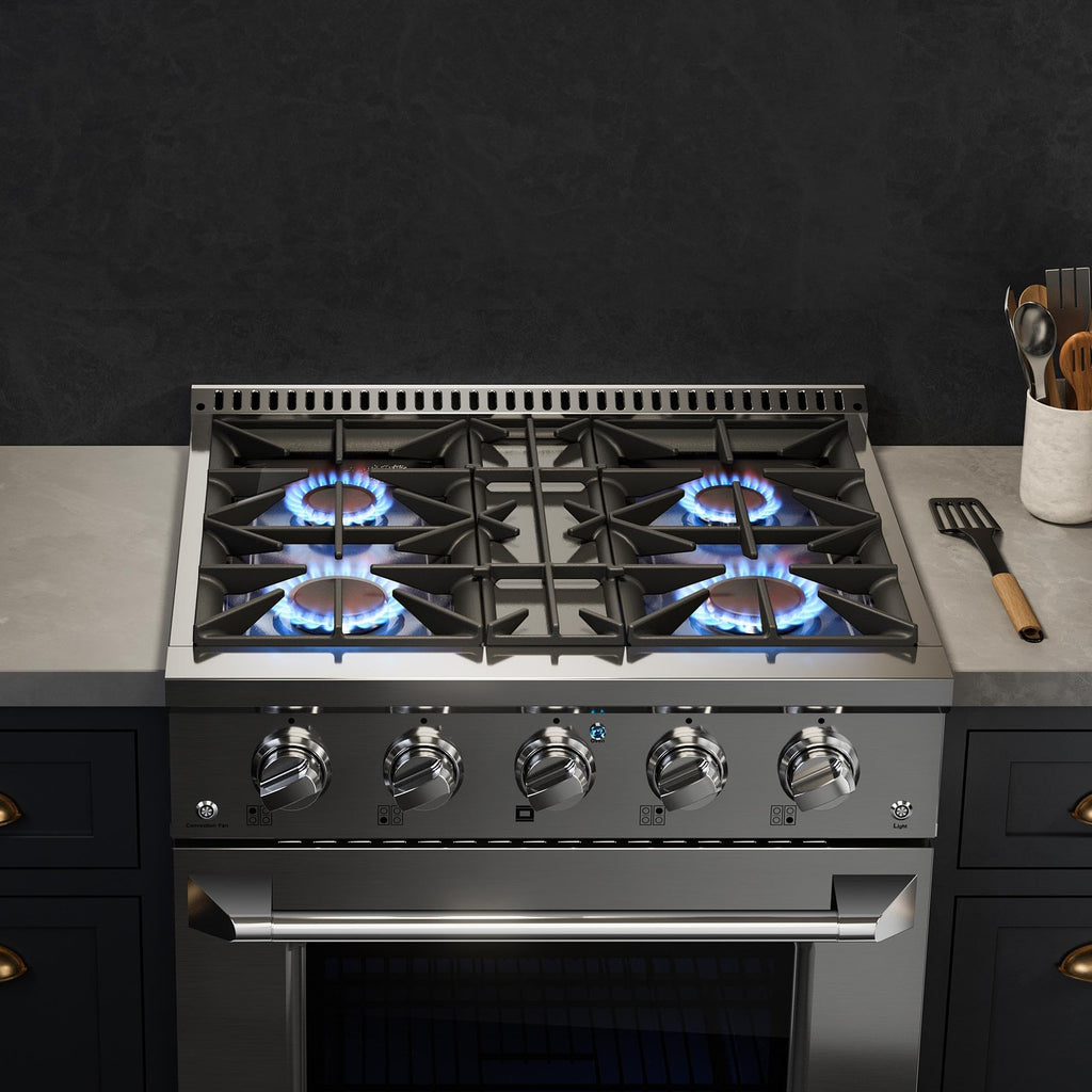 30" Gas Range with Dual-Ring Power Burner I7150