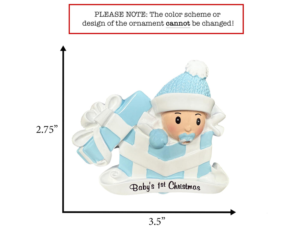 Baby's First Christmas Ornament 2026 R9191