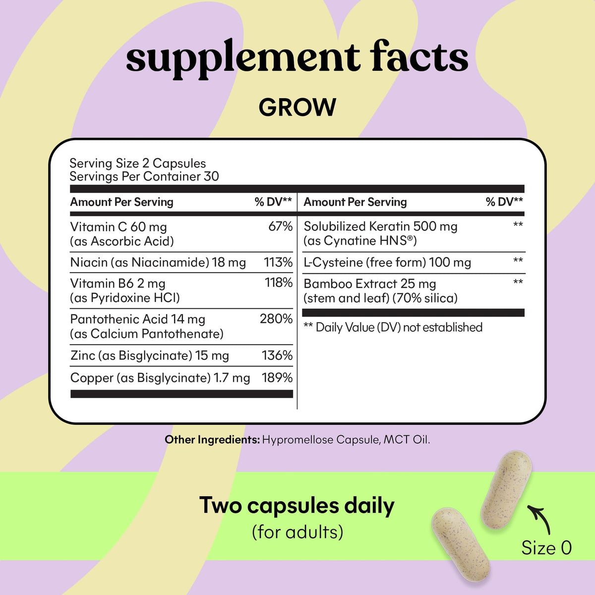 Hair Growth Capsules 30-Day Supply A285