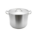 60 quart 18/8 Steel stock pot with lid N87401