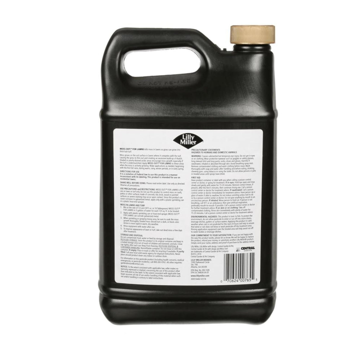 Moss Killer for Lawns Concentrate, 1 Gallon D3567