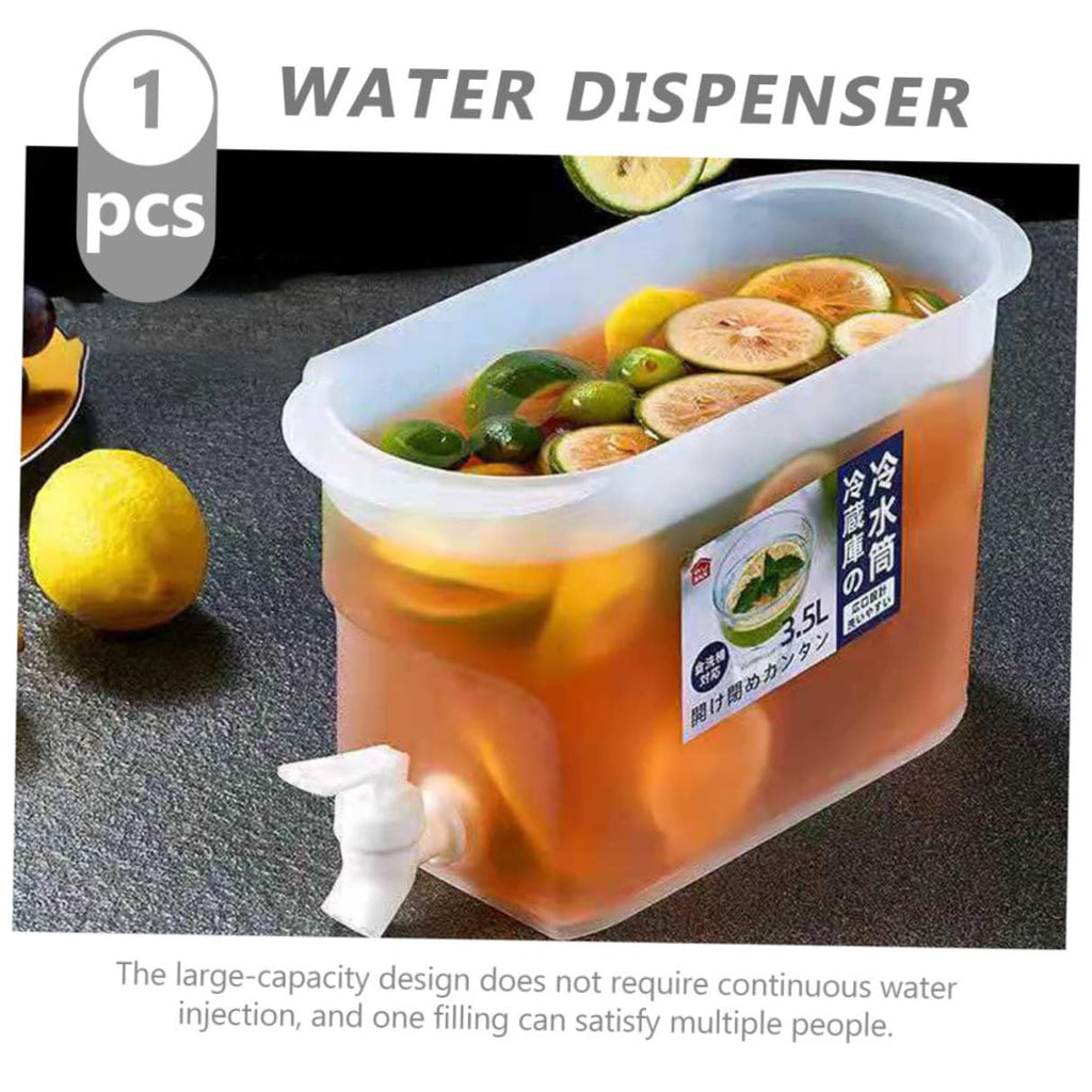 Fridge Water Jug 3.5l PP Drink Dispenser with Faucet G70441