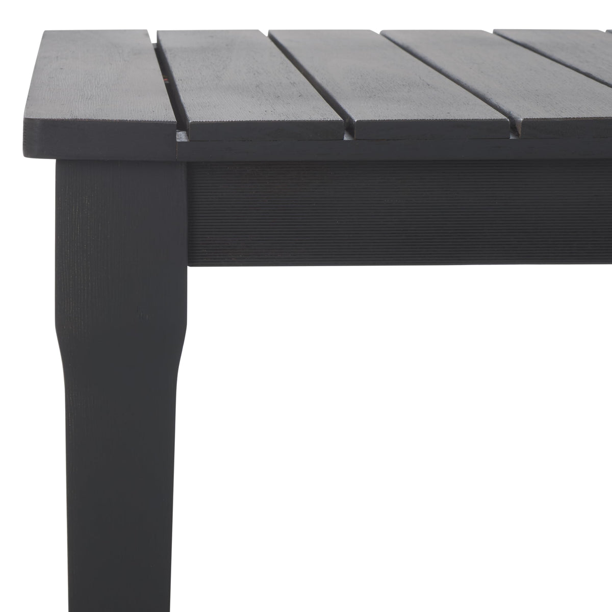 Black Solid Wood Coffee Table T519