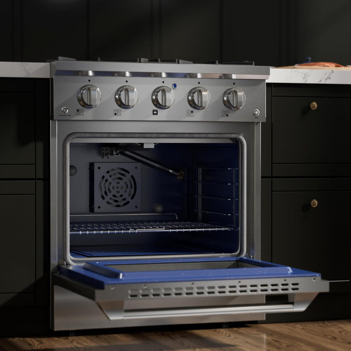 30" Gas Range with Dual-Ring Power Burner I7150