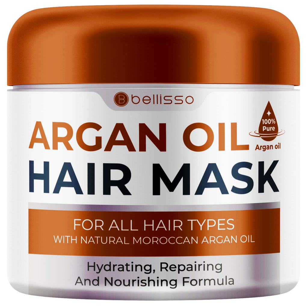 Coconut Shampoo and Conditioner Set and Moroccan Argan Oil Mask and Hair Serum O470