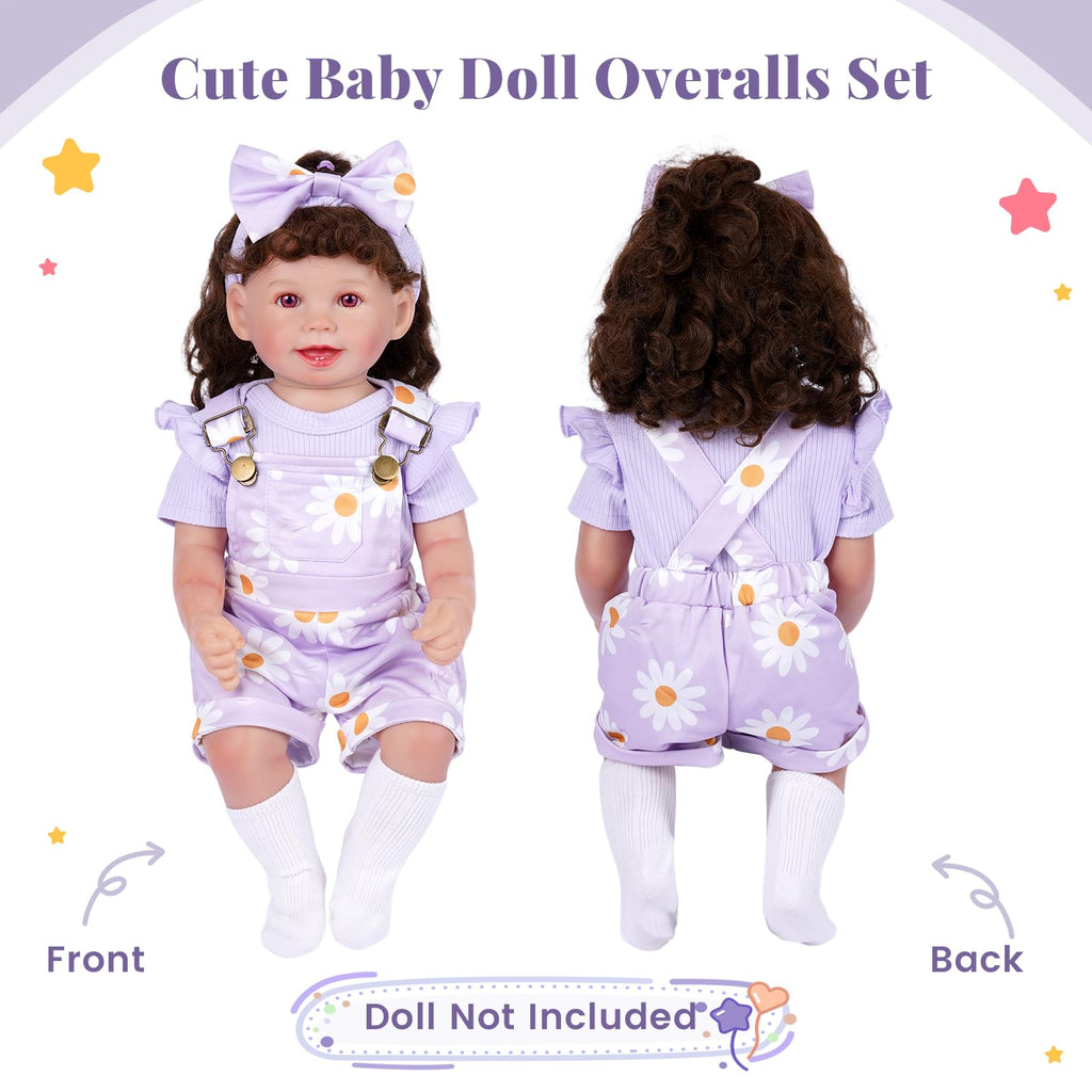 4 Pcs Baby Doll Clothes Set Y3245