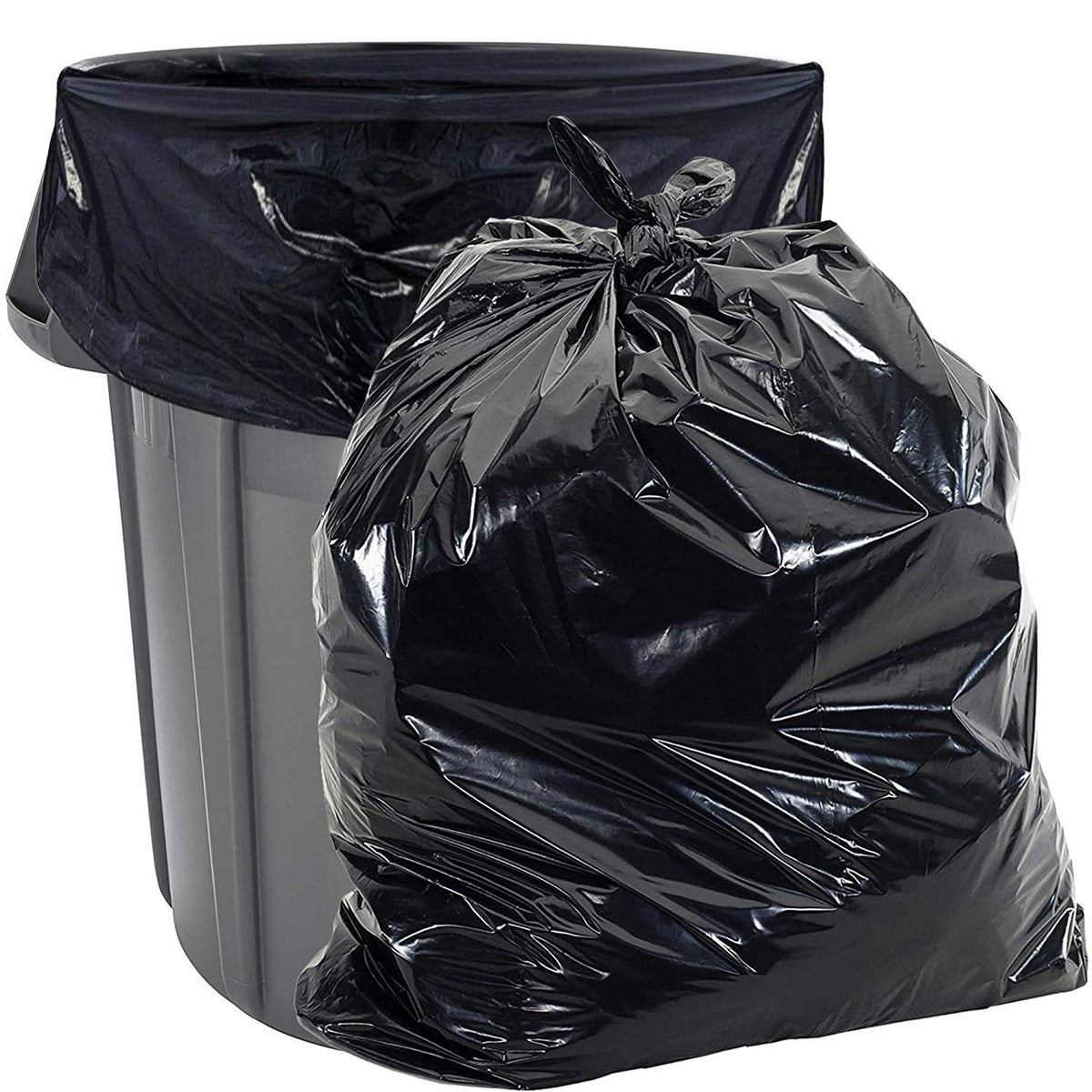 40-45 Gallon Black Heavy Duty Trash Bags G47230