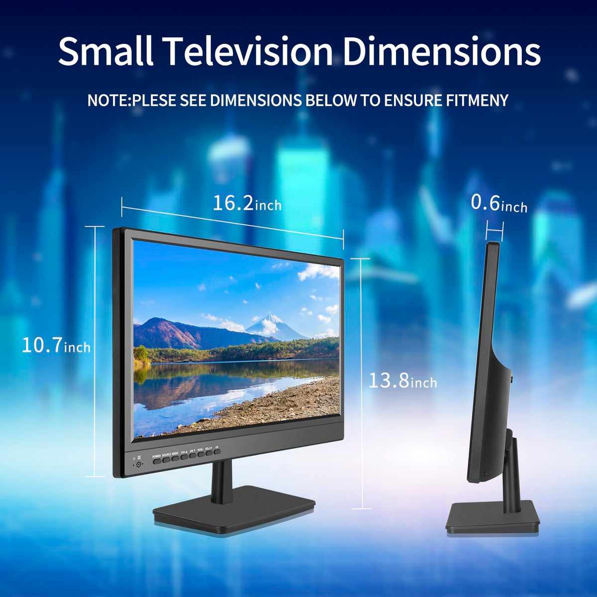 17 inch HD LED TV with Antenna H18983