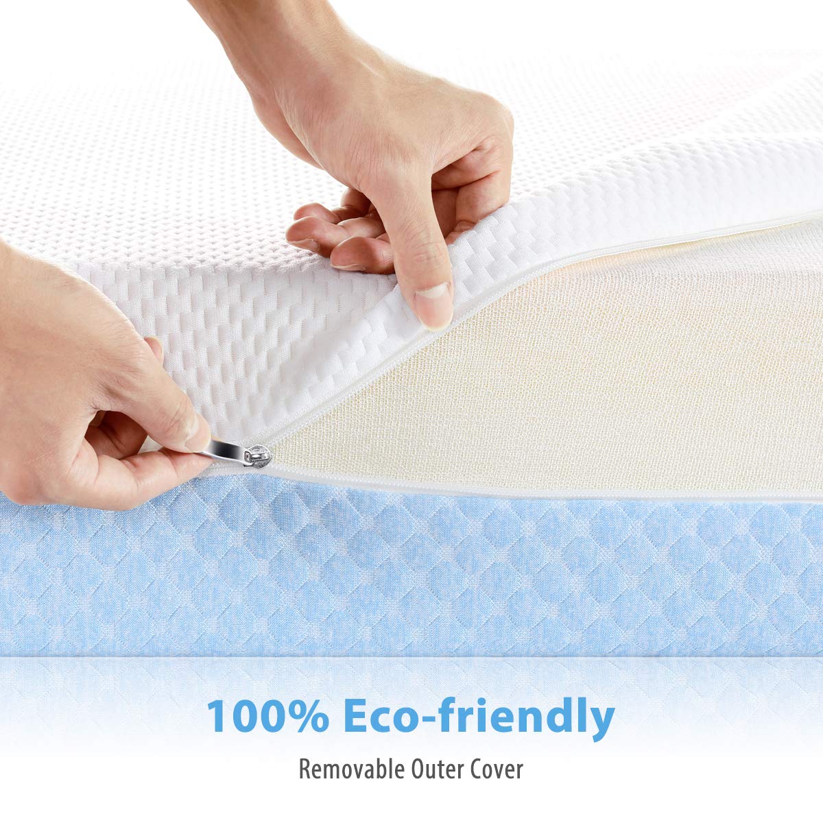 Dual Sided Gel Memory Foam Crib Mattress H360