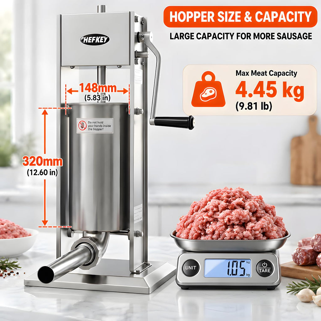 11LBS/5L Vertical Sausage Stuffer L1303