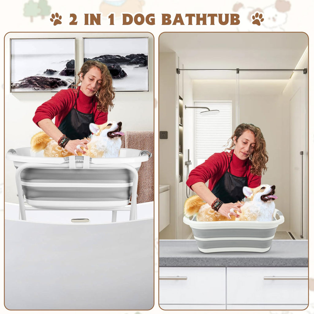 Elevated Dog Bathtub X8622