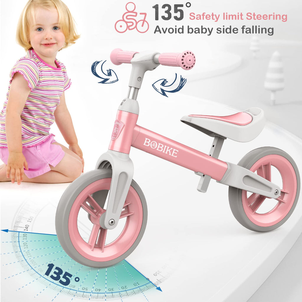 Toddler Balance Bike Adjustable Seat and Handlebar E51673