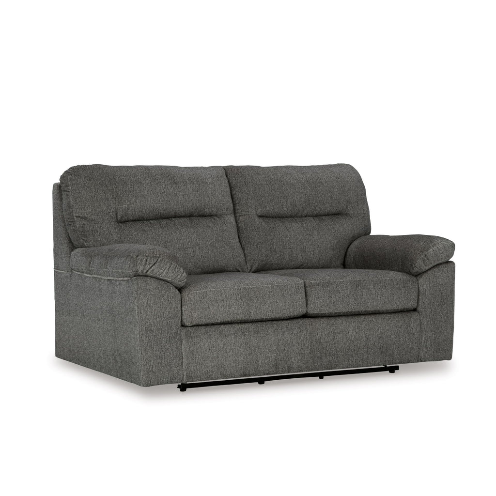 Light Gray Glider Loveseat U57521