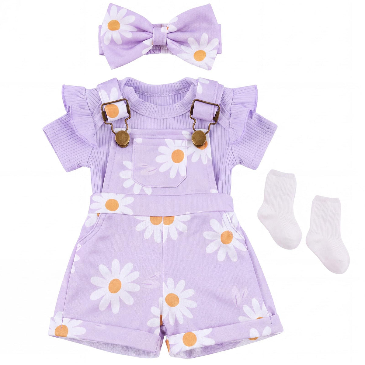 4 Pcs Baby Doll Clothes Set Y3245