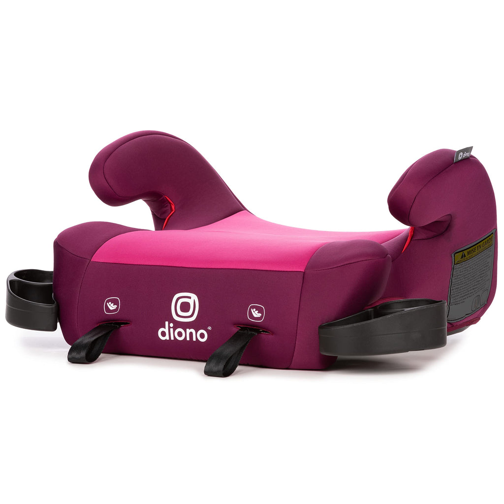 Backless Belt-Positioning Booster Car Seat, 1 Pink & 1 Blue, 40-120 lbs I555378