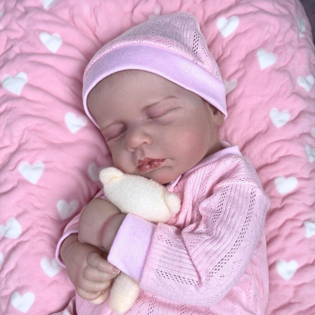 20 inch Soft Vinyl and Cloth Body Reborn Baby Dolls P947