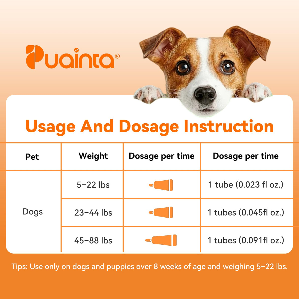 Flea and Tick Prevention for Large Dogs 3 Monthly Doses U694
