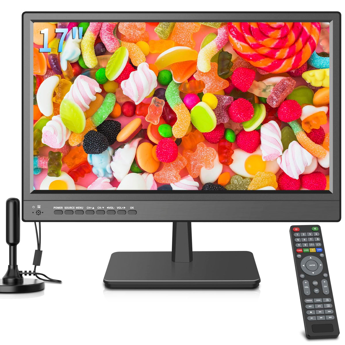 17 inch HD LED TV with Antenna H18983
