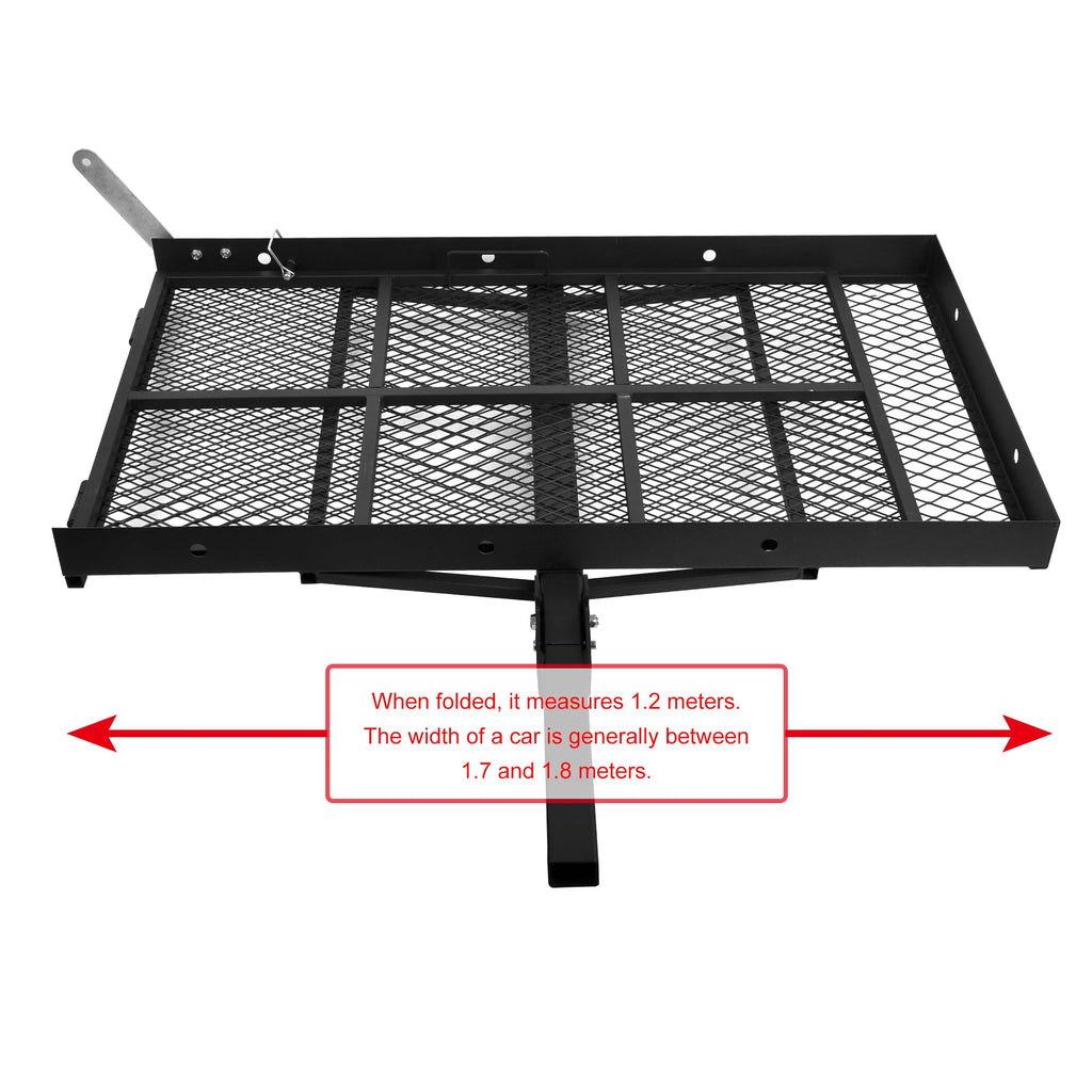 Folding Wheelchair Scooter Carrier Rack 250KG Ramp Hitch Mount R7287
