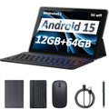 Android 15 Tablet 10 Inch 12GB RAM 64GB ROM 2 in 1 with Keyboard Case Mouse Stylus L867