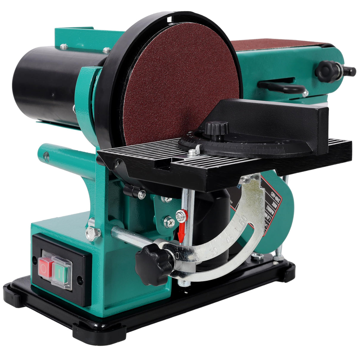 4" x 36" Belt Sander 6" Disc Polisher Grinder M349