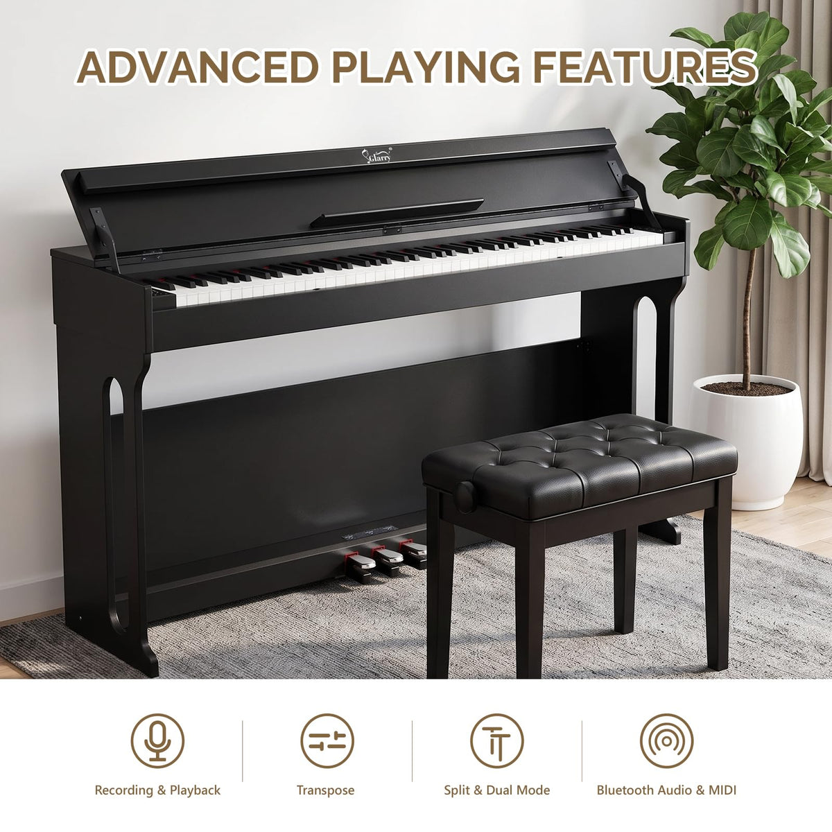 88 Key Weighted Digital Piano Q69965