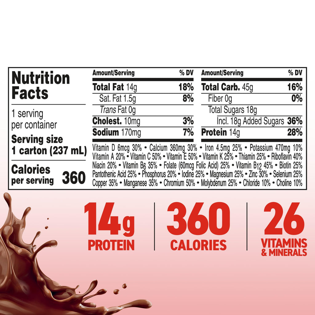 Rich Chocolate Nutritional Drink 24 Pack Q243626