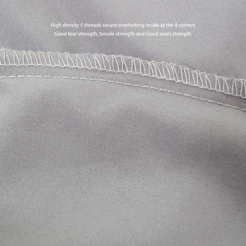 3-Pack Fitted Crib Sheets Set, 9" Deep Microfiber, Navy Blue Charcoal Gray P32030