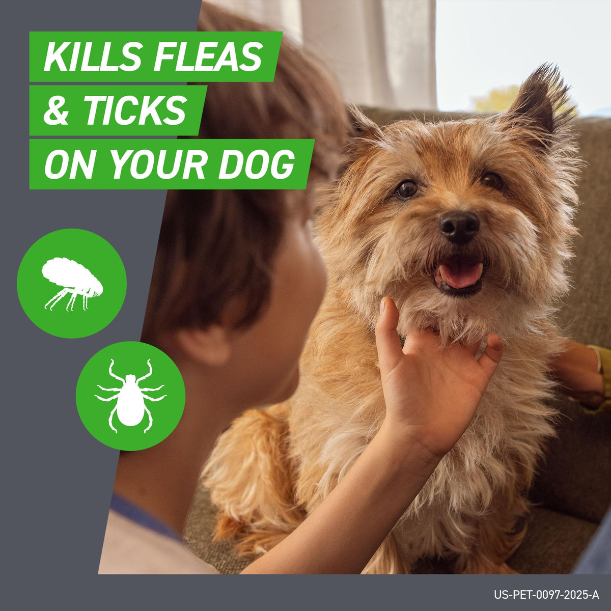 Flea & Tick Spot Treatment for Small Breed Dogs 5-22 lbs D8432
