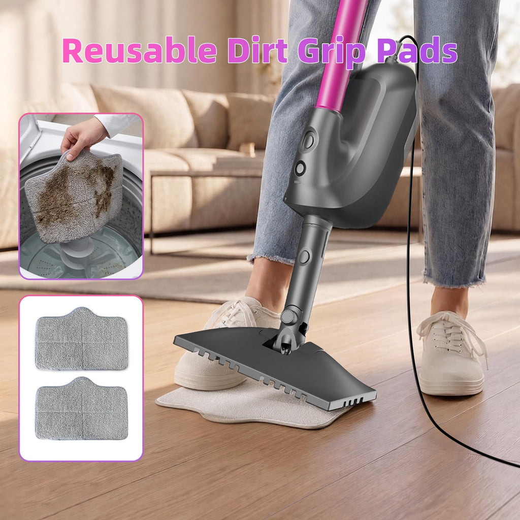 9-in-1 Detachable Handheld Steam Mop W124730