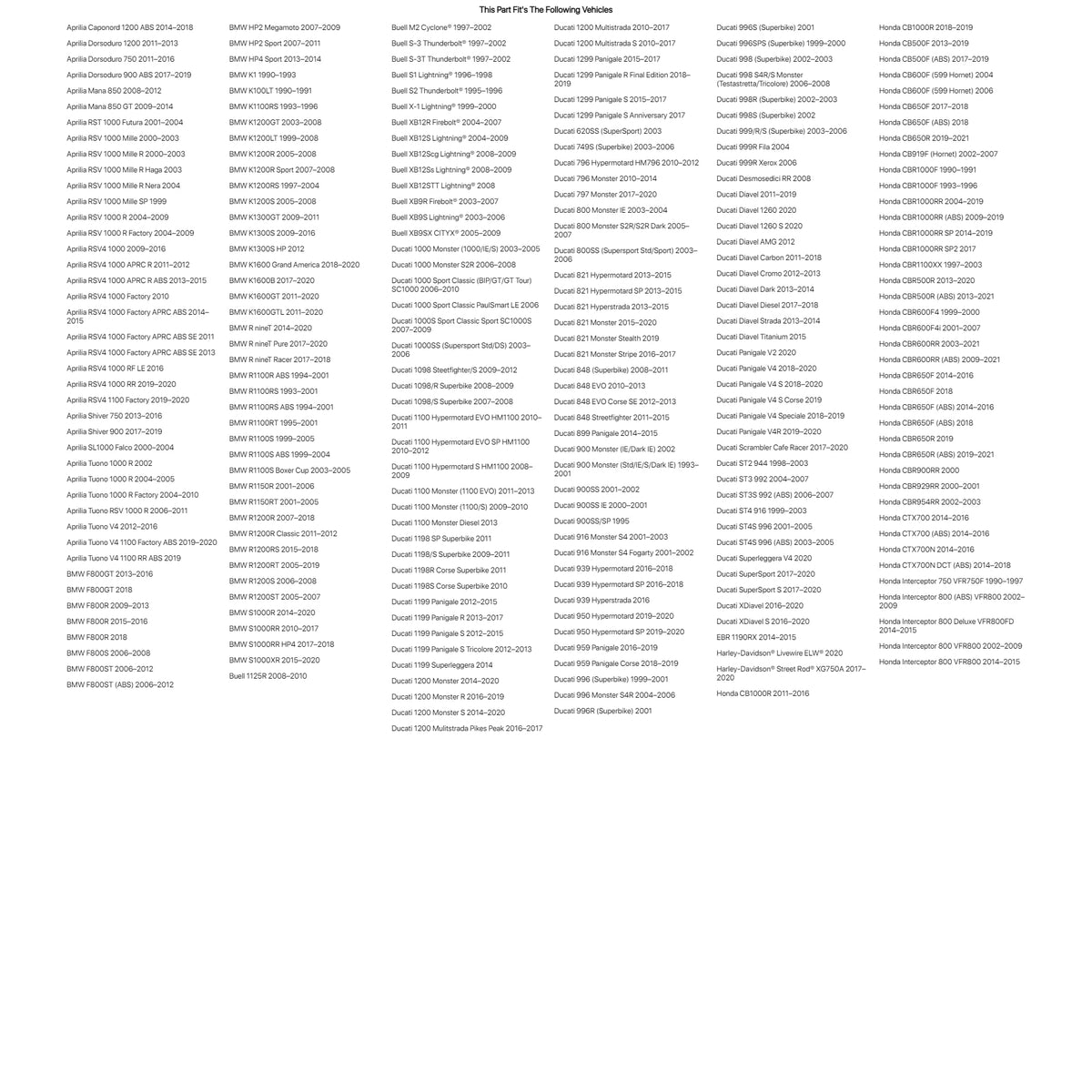 Front Motorcycle Tire 120/70ZR-17 (58W) E54600