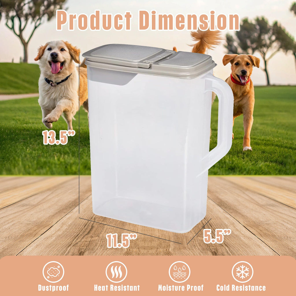 8 Quart Pet Food Storage Container with Scoop J88443