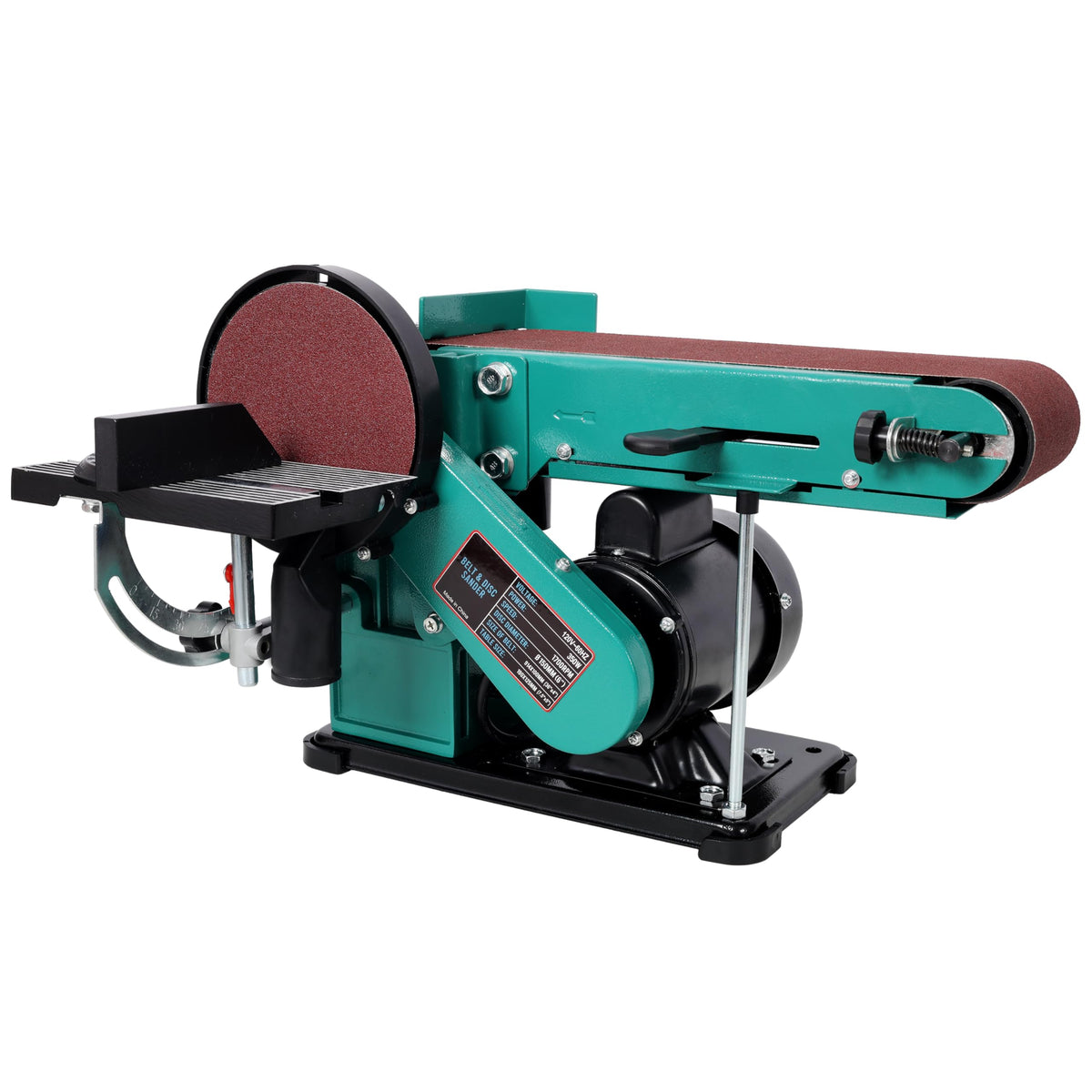 4" x 36" Belt Sander 6" Disc Polisher Grinder M349