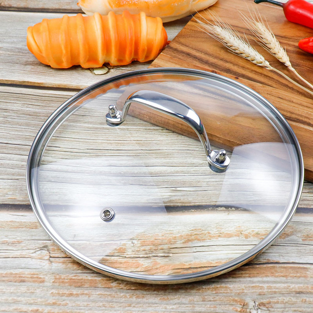 10 Inch Clear Tempered Glass Pan Lid Replacement A907586