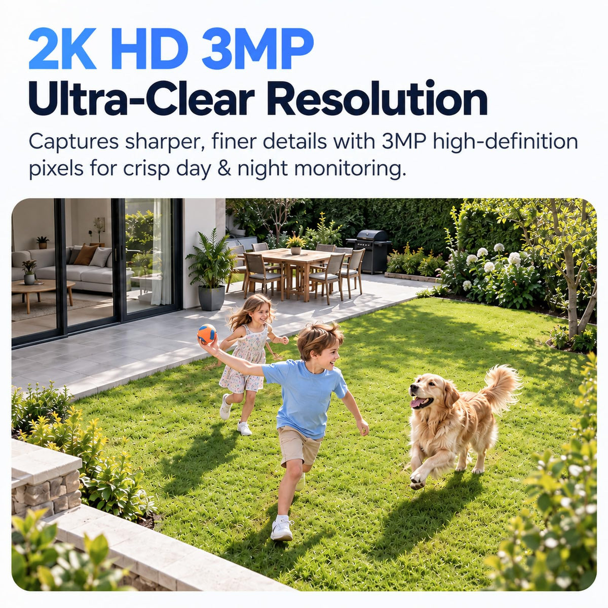 2K Light Bulb Security Camera 5G&2.4G WiFi 360° 2 Pack K974