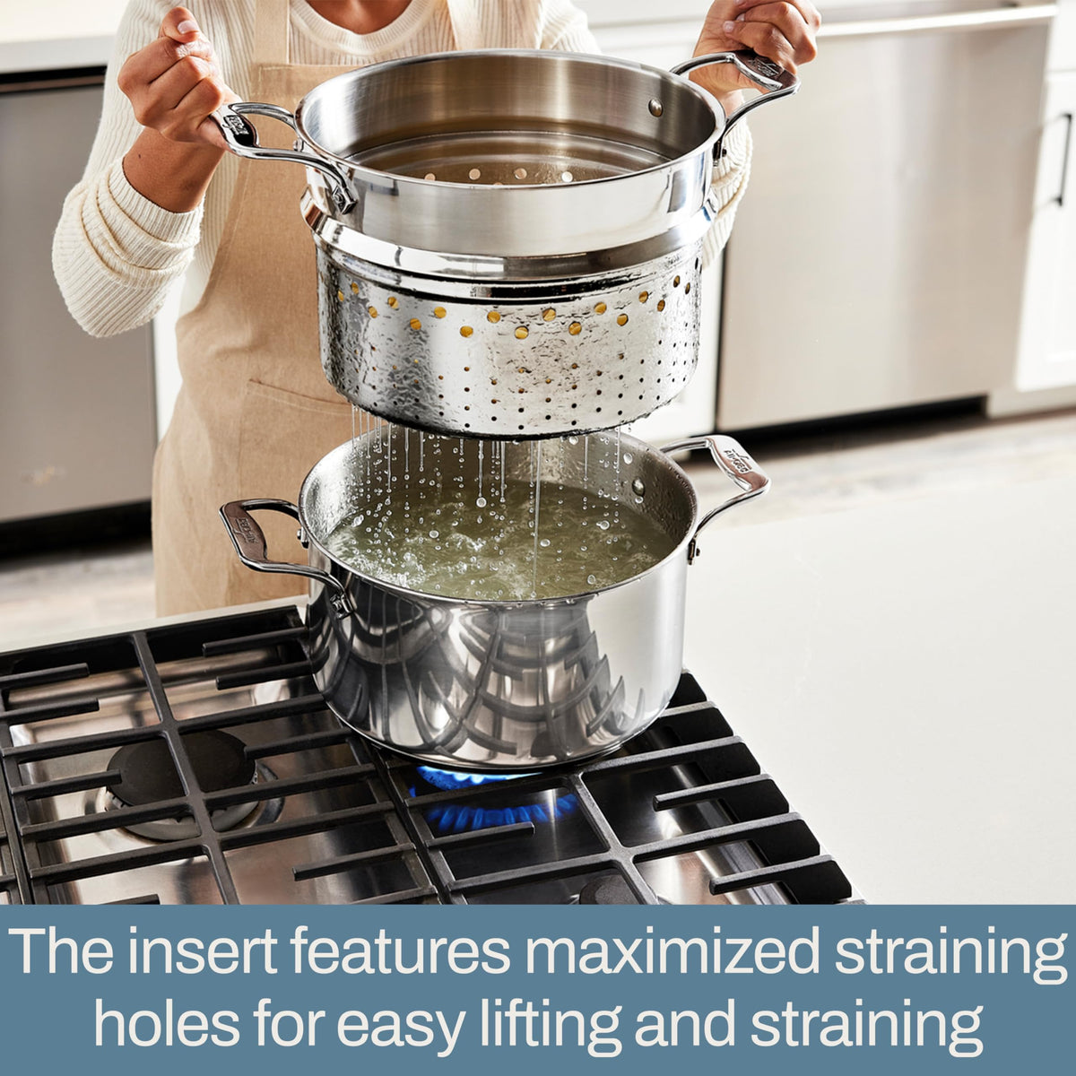 16 Qt Multipot with Strainer Insert & Lid O99647