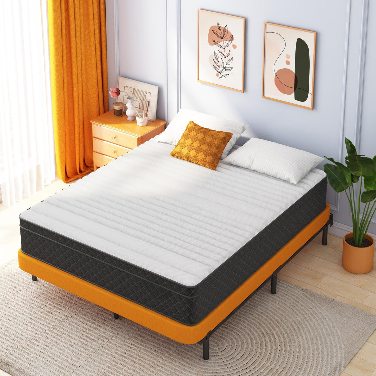 12 Inch Full Size Hybrid Mattress K614122